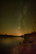 Milky Way on the Snake River.