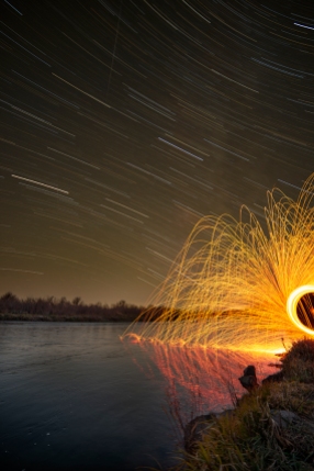 Fire Dance on the Snake River